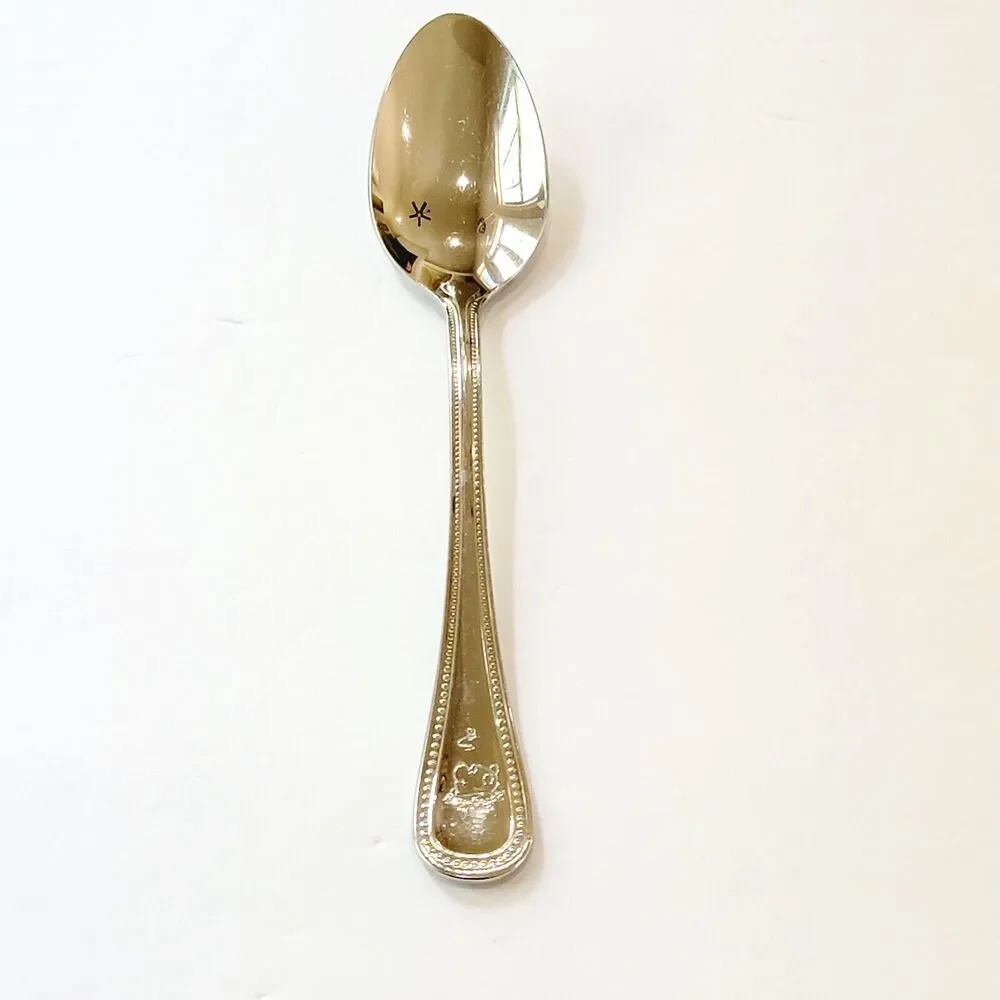 Disney Winnie the Pooh Butterfly Large Dinner Spoon 18/8 SS Silverware Flatware